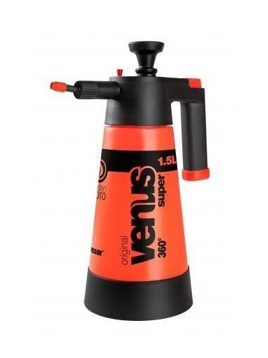 Purkštuvas, pripumpuojamas Kwazar, plastikas, raudona, 1.5 l