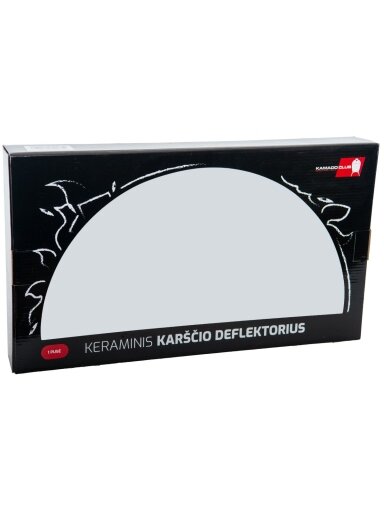 Pusinis karščio deflektorius KamadoClub PRO 2/PRO 3, 38 cm