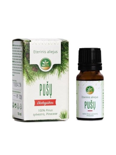 Pušų eterinis aliejus Mėta, 10 ml