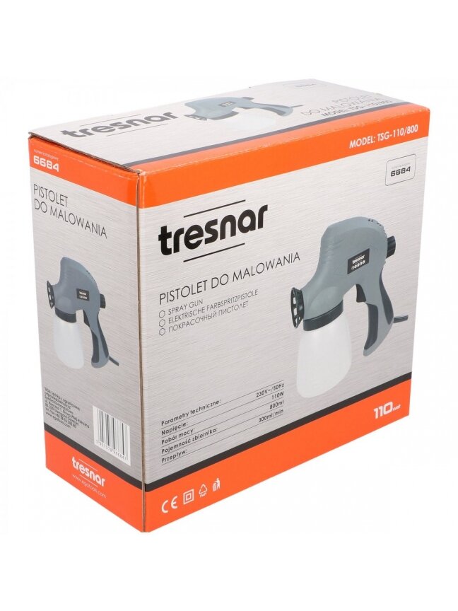 Pulverizatorius elektrinis 110W, 800ml Tresnar 2
