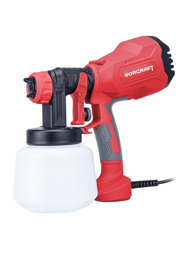 ⬡ Pulverizatorius Ø1.8mm, Ø2.6mm 400W (SG041000, WORCRAFT) ⬡ Pulverizatorius Ø1.8mm, Ø2.6mm 400W (SG041000, WORCRAFT)
