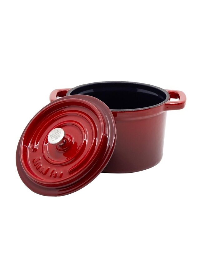 PUODAS KETAUS MINI GRAND FEU RAUDONAS 0.65L 2