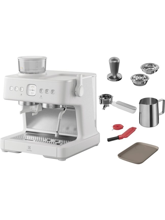 Pusiau automatinis kavos aparatas Electrolux E8EC1-8SW Pusiau automatinis kavos aparatas Electrolux E8EC1-8SW