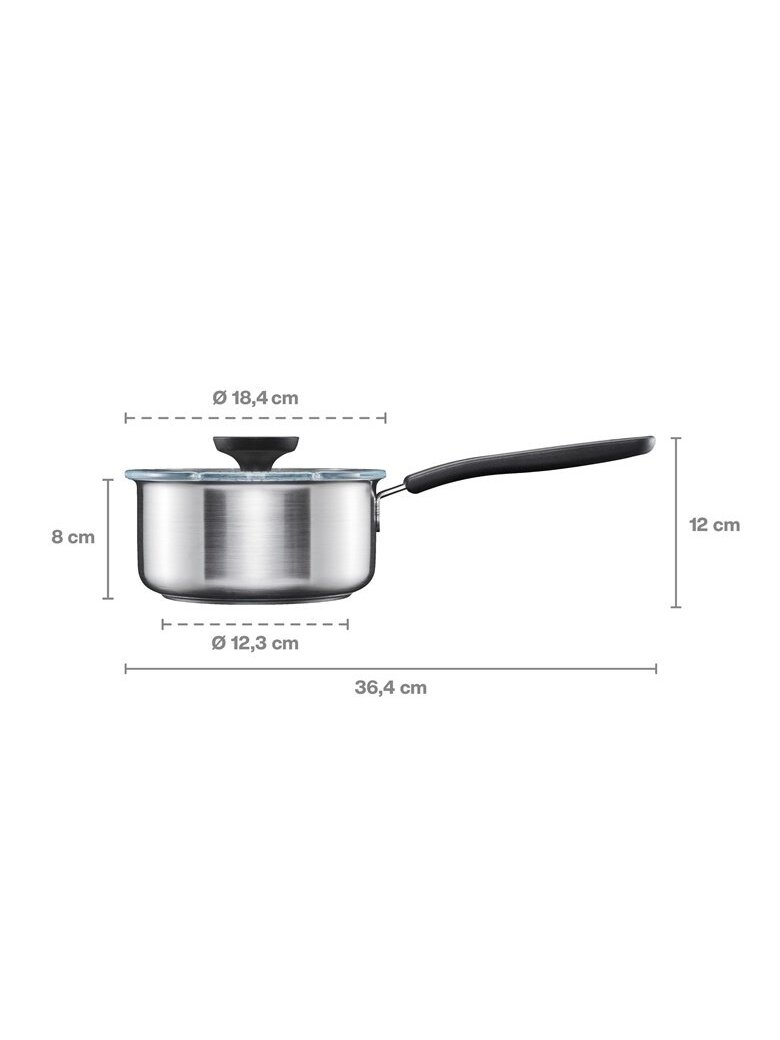 Puodas Fiskars Functional Form 1072315, 18.4 cm, 1.5 l 1 Puodas Fiskars Functional Form 1072315, 18.4 cm, 1.5 l 1