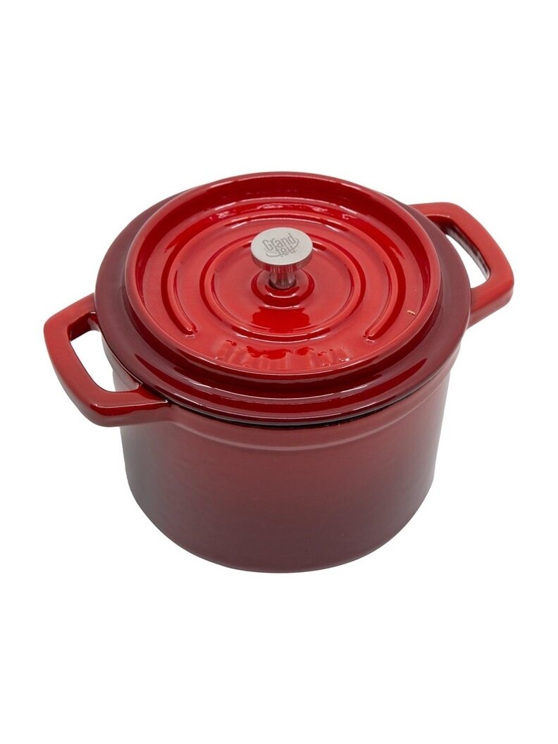 PUODAS KETAUS MINI GRAND FEU RAUDONAS 0.65L 1