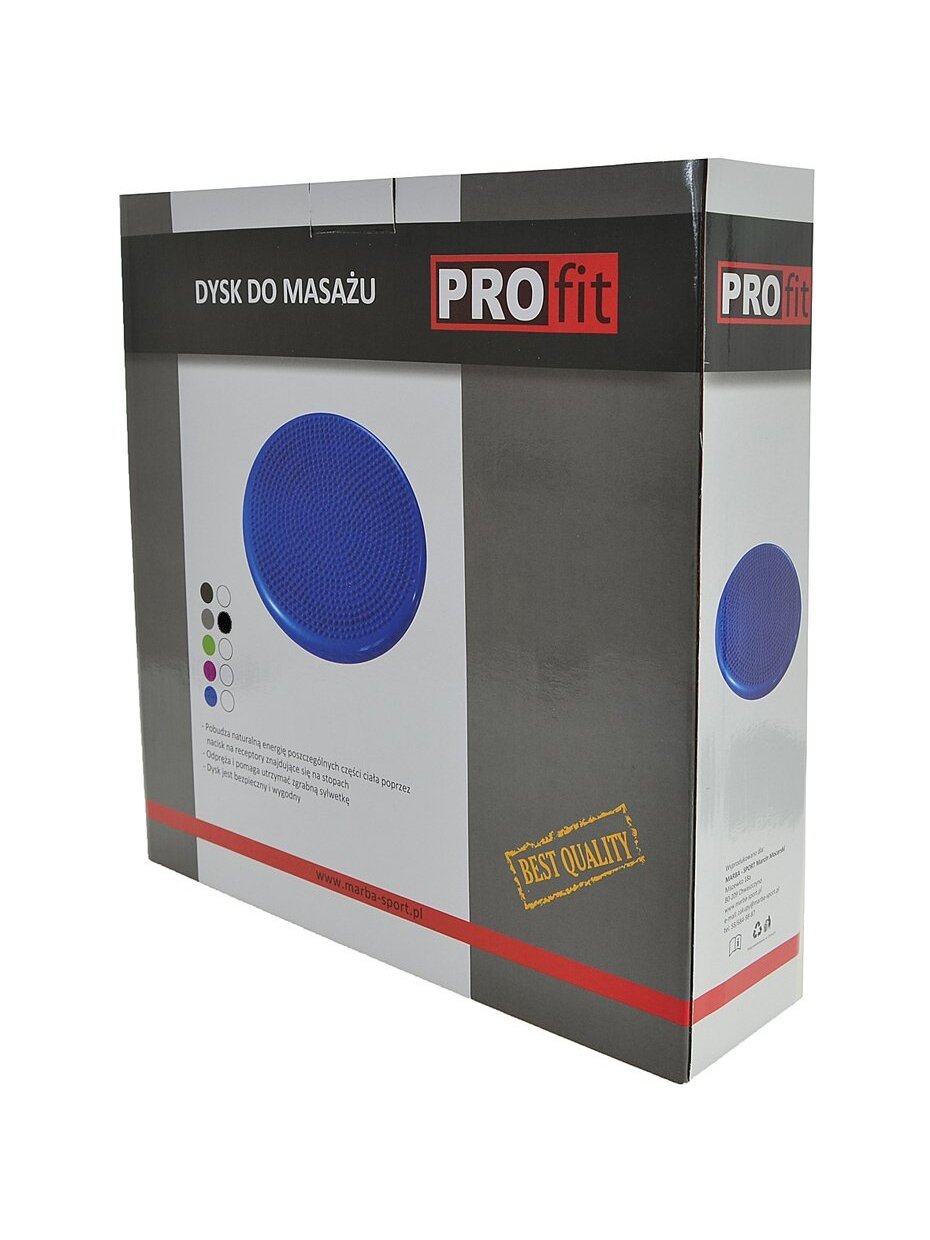 Pusiausvyros pagalvėlė PROFIT 33 cm pilka DK 2111 2 Pusiausvyros pagalvėlė PROFIT 33 cm pilka DK 2111 2