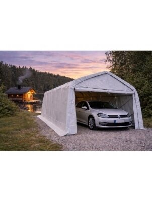 PVC garažas 3.5x7.5 m 1 PVC garažas 3.5x7.5 m 1