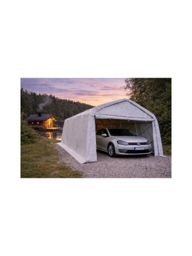 PVC garažas 3.6x4.8 m