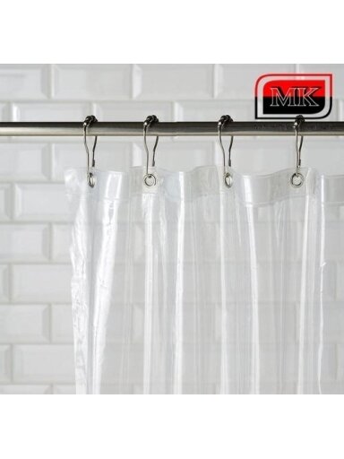 PVC skaidrus tentas 200mkr