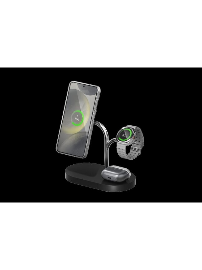 PWU024WIABW Samsung Wireless Charger (3-in-1), Black 3