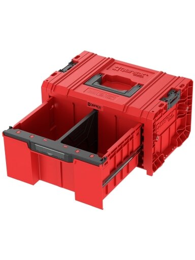 Qbrick QBRICK PRO įrankių dėžė su stalčiu 2.0 EXPERT RED