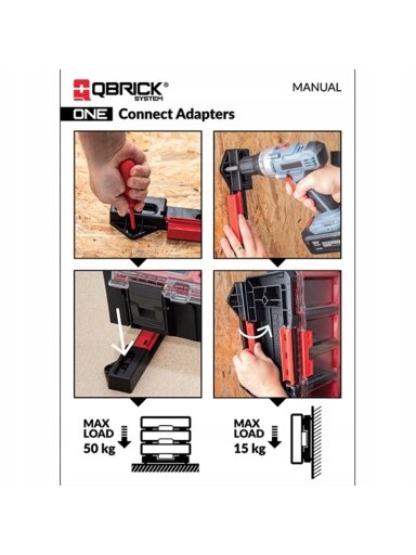 Qbrick QBRICK SYSTEM ONE jungiamieji adapteriai