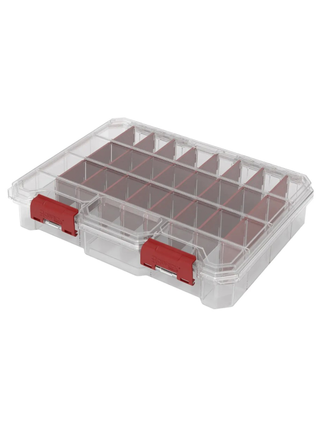 Qbrick Didelio dydžio smulkmenų dėtuvė, skaidri, QBRICK Qbrick Didelio dydžio smulkmenų dėtuvė, skaidri, QBRICK