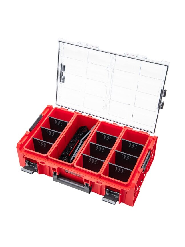 Qbrick QBRICK ONE smulkmenų dėtuvė 2XL 2.0 RED + adapteris (2 vnt.) 1 Qbrick QBRICK ONE smulkmenų dėtuvė 2XL 2.0 RED + adapteris (2 vnt.) 1