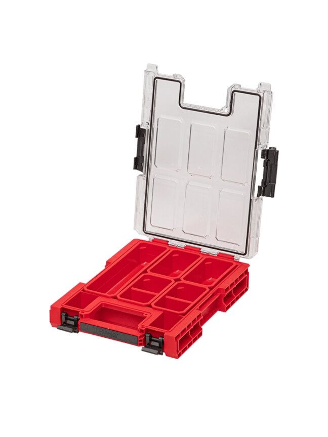 Qbrick QBRICK ONE smulkmenų dėtuvė M 2.0 RED 1 Qbrick QBRICK ONE smulkmenų dėtuvė M 2.0 RED 1