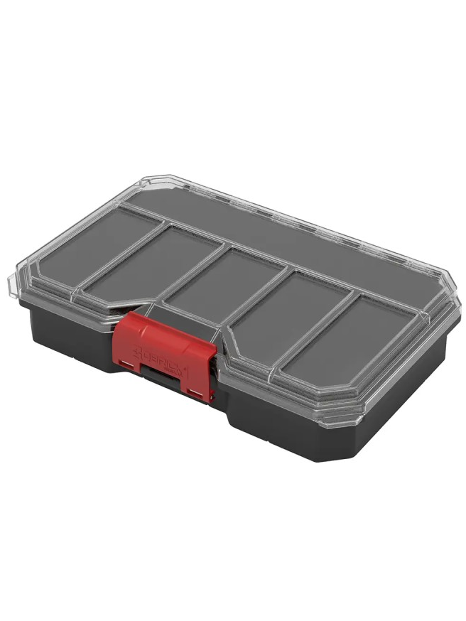 Qbrick Vidutinio dydžio smulkmenų dėtuvė, juoda, QBRICK