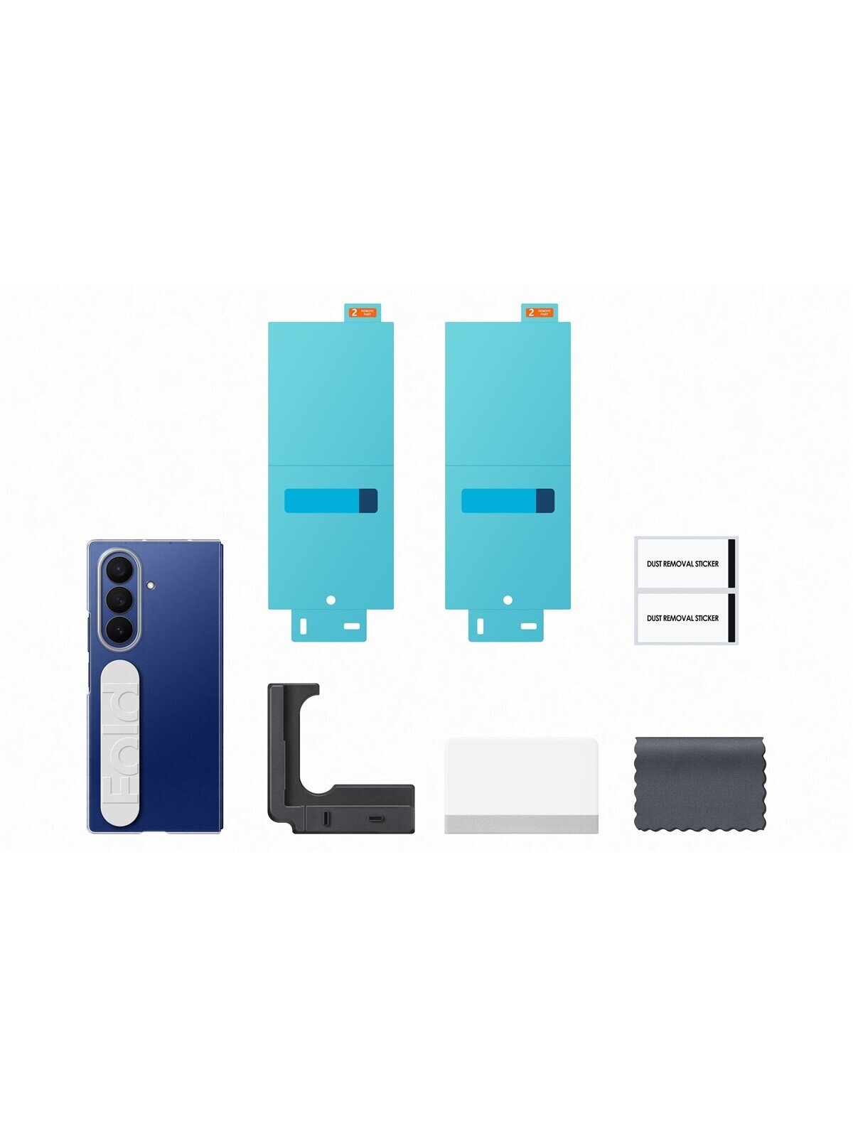 QF966CTEGWW Clear Grip Case Samsung Galaxy Fold7, Transparent 6 QF966CTEGWW Clear Grip Case Samsung Galaxy Fold7, Transparent 6
