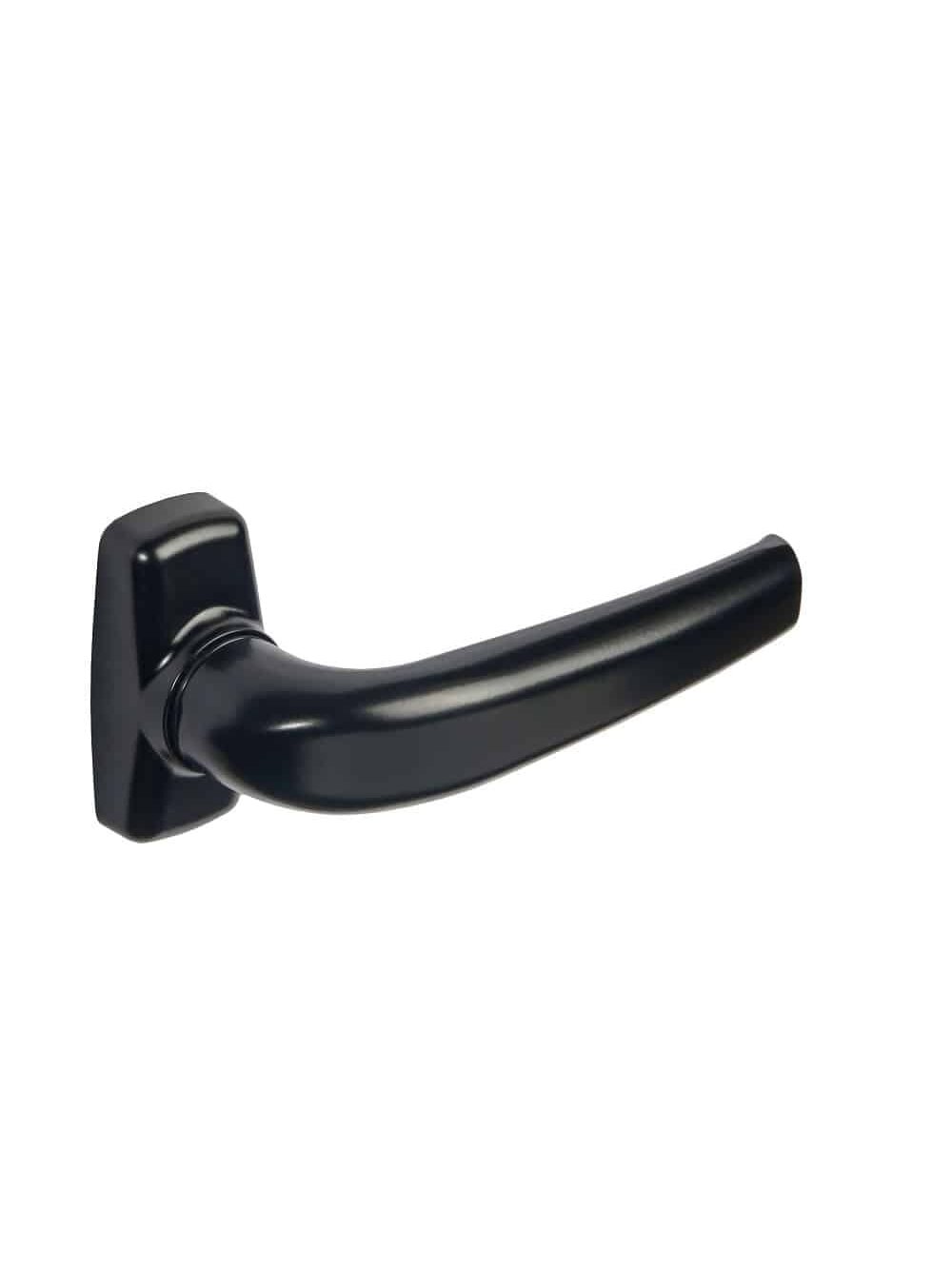 Rankena Merkury oval juoda RAL9005 (pora)