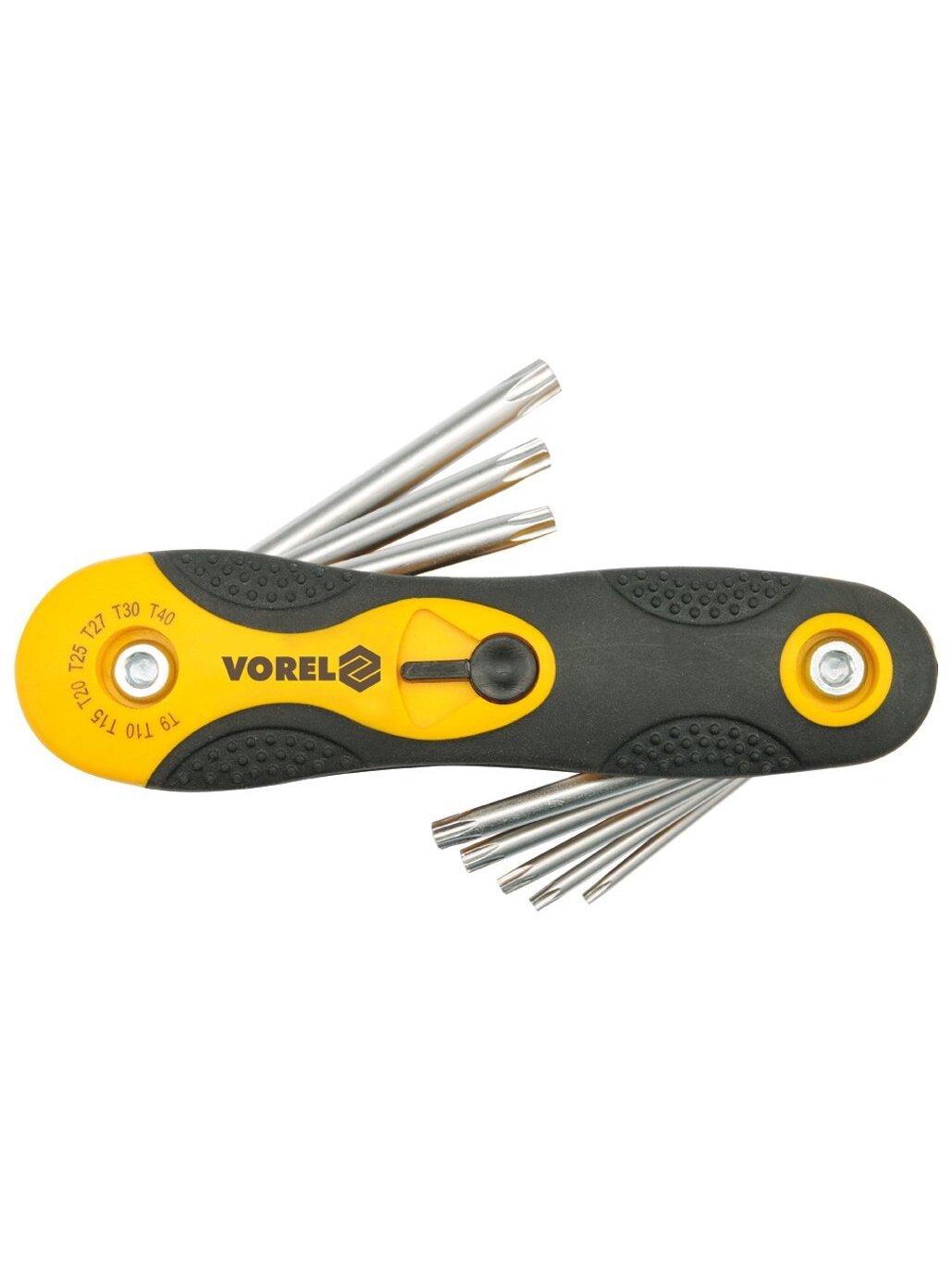 Raktų šešiabriaunių rinkinys 8vnt. 1,5-8mm Torx Vorel
