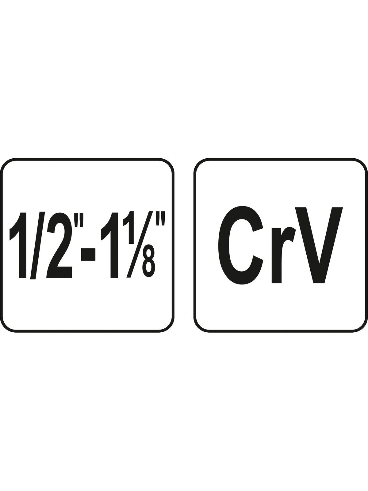 Raktas pakopinis su rankena 1/2" (12,7 mm) – 1-1/8" (28,6 mm) CrV Yato 3 Raktas pakopinis su rankena 1/2" (12,7 mm) – 1-1/8" (28,6 mm) CrV Yato 3