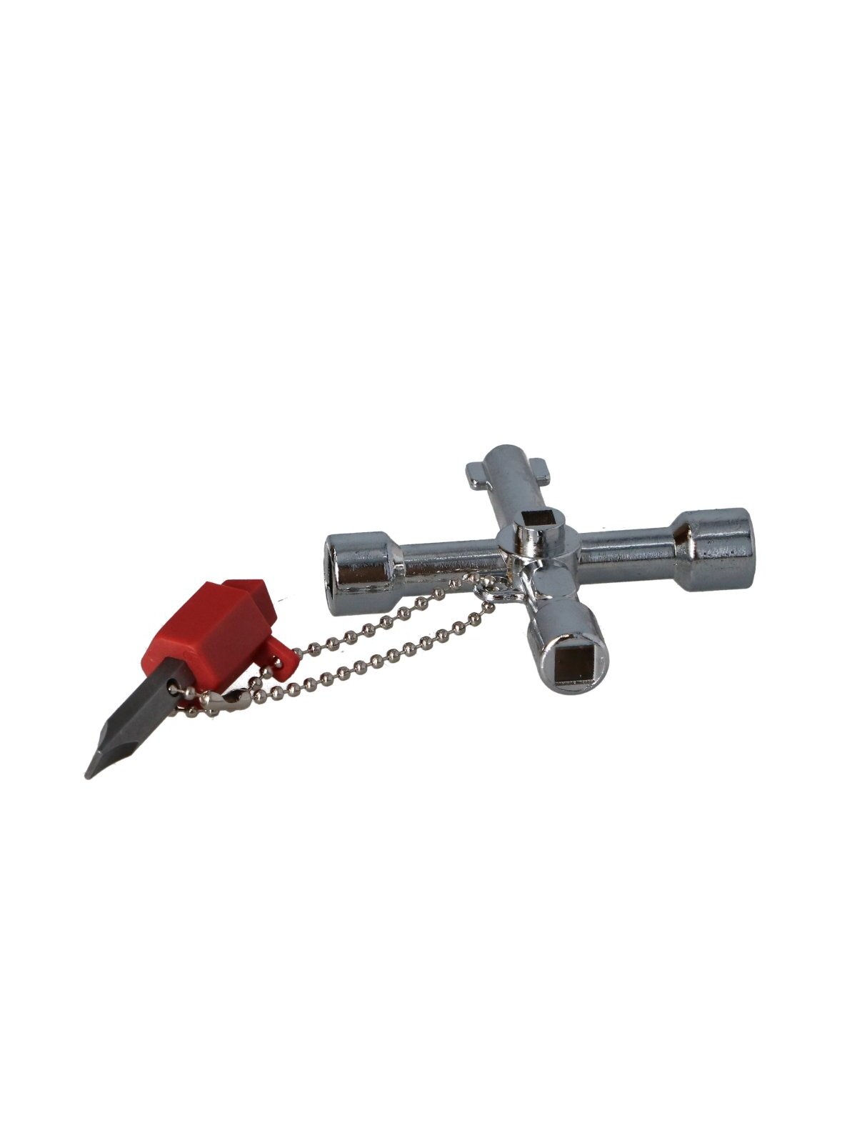 Raktas spintelėms, skydinėms + antgalis PH2/plokščias 6x1.2 Faster Tools