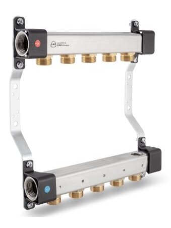 Rad.šildymo kolekt. KAN-therm InoxFlow RNN-9; žiedų sk.9; ilgis 490 mm