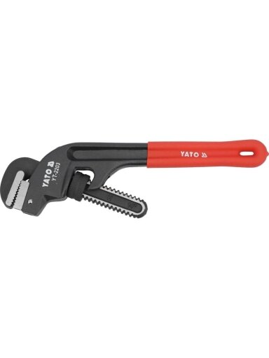 Raktas santechninis su PVC rankena 600 mm Yato