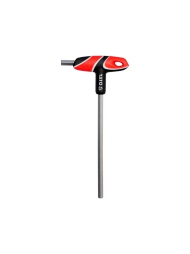 Raktas šešiabriaunis su rankena HEX Yato | 10.0mm, 22/102/200mm