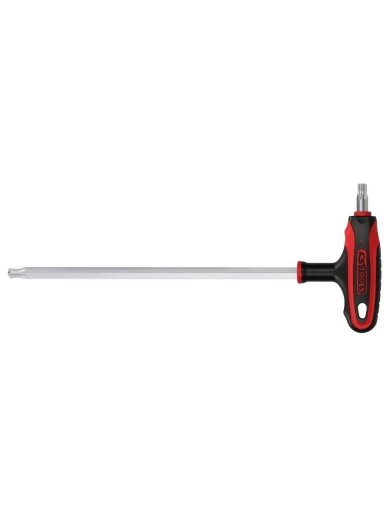 Raktas T-rankena Torx TX 40, su rutuline galvute, KS Tools
