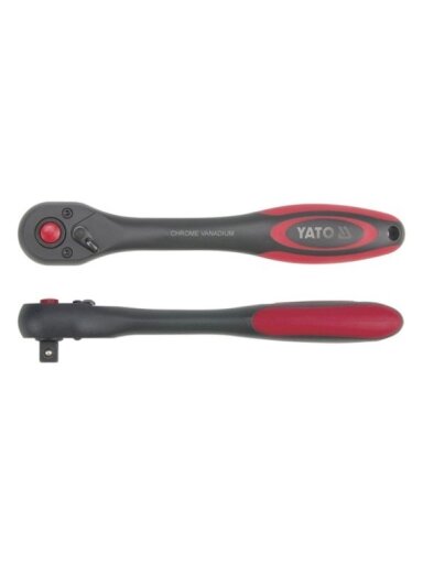 Rankena galvutei CrV Yato | 1/4", 144mm