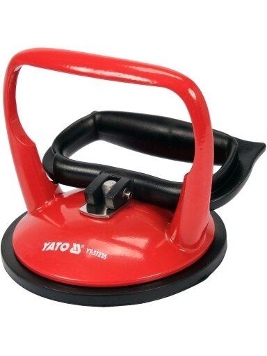 Rankena stiklui nešti 1 laikiklis aliuminis d-125mm, 60kg Yato