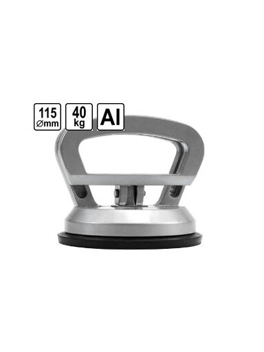 Rankena stiklui nešti 1 laikiklis aliuminis Vorel | d-115mm, 40 kg