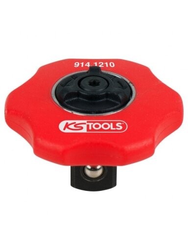 Rankinio perjungimo terkšlė 72 dantų 1/2", KS Tools