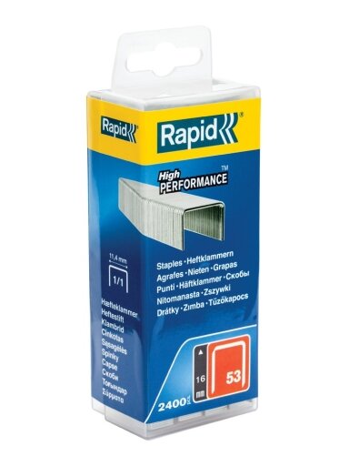 Rapid KABĖS „RAPID" PL. DĖŽ. 53/16 2400VNT.