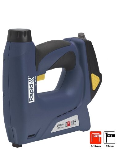 Rapid Kabiamušis aku. „Rapid" BTX530, 53 tipo