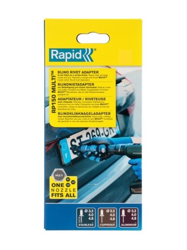 Rapid Kniedžių adapteris Rapid RP150 Multi