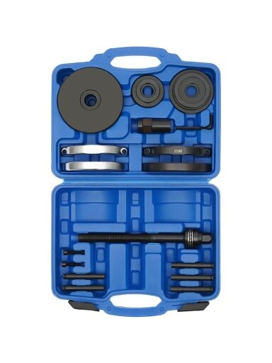⬡ Rato guolių nuėmimo ir uždėjimo rinkinys Ø85 mm (VW T5, T6, Touareg) (KRVT01717B)