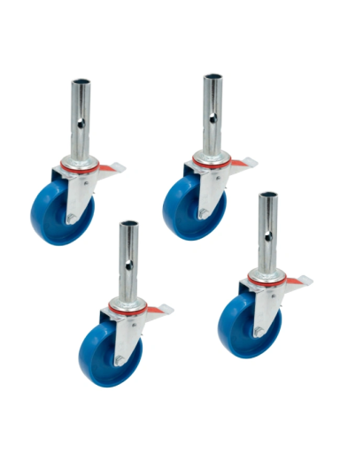 Ratukas stelažui ClimTec Ø 125 mm nereguliuojamas 4 vnt ART 714169 Krause