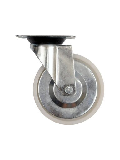 Ratukas vežimėliui, poliamidinis, pasukamas Vorel | d-125mm, 100kg