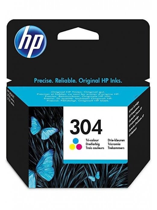 Rašalinio spausdintuvo kasetė HP 304, spalvota 1