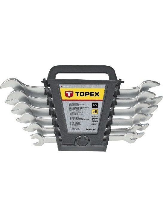 Raktų rinkinys , Cr-V Topex | 6-17mm,6vnt Raktų rinkinys , Cr-V Topex | 6-17mm,6vnt