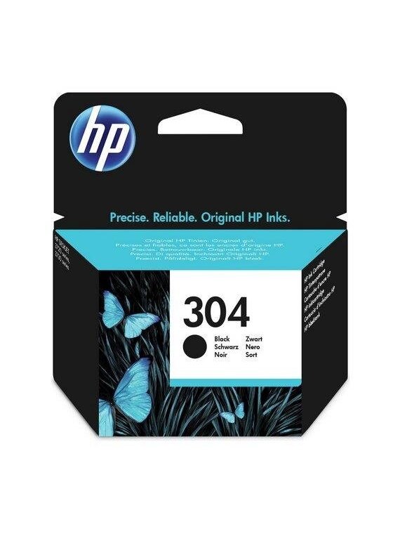 Rašalinio spausdintuvo kasetė HP 304, juoda Rašalinio spausdintuvo kasetė HP 304, juoda