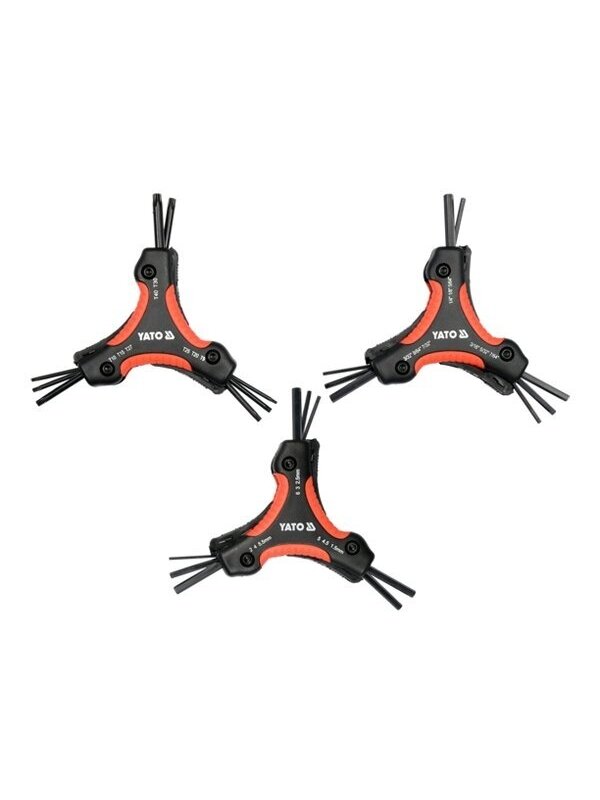 ⬡ Raktų HEX, INCH, TORX rinkinys 26 vnt. (YT05644, YATO) ⬡ Raktų HEX, INCH, TORX rinkinys 26 vnt. (YT05644, YATO)