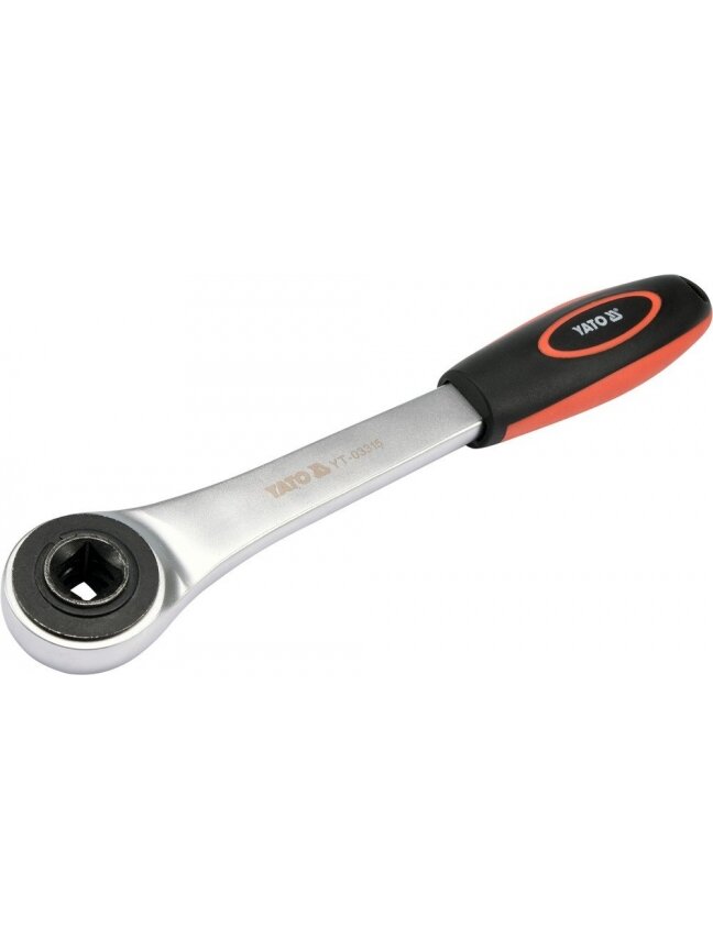 Raktas terkšlinis su kiauryme CrV pakopiniam raktui YT-03316 Yato | 1/2" 30 dant. Raktas terkšlinis su kiauryme CrV pakopiniam raktui YT-03316 Yato | 1/2" 30 dant.