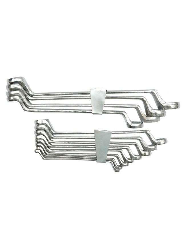 Raktų kilpinių rinkinys Cr-V Vorel | 6-22mm 8vnt Raktų kilpinių rinkinys Cr-V Vorel | 6-22mm 8vnt