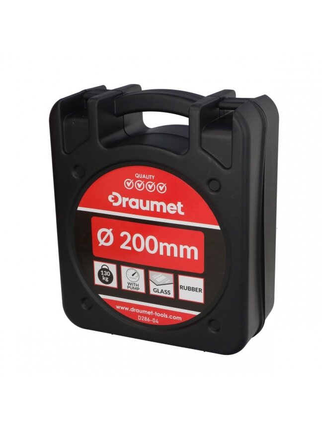 Rankena stiklui nešti 1 laikiklis, pneumatinė d-200mm, 130 kg Draumet 7