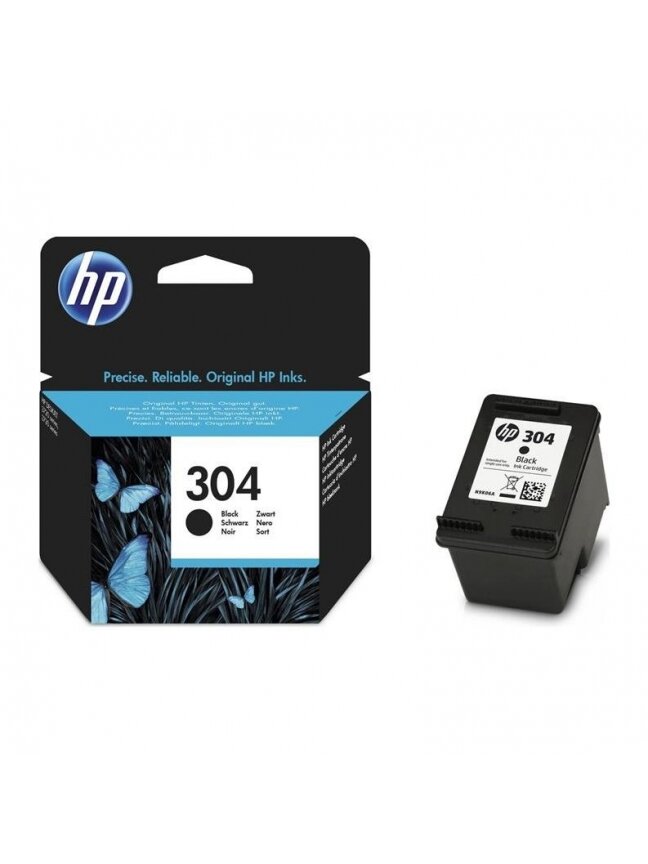 Rašalinio spausdintuvo kasetė HP 304, juoda 1 Rašalinio spausdintuvo kasetė HP 304, juoda 1