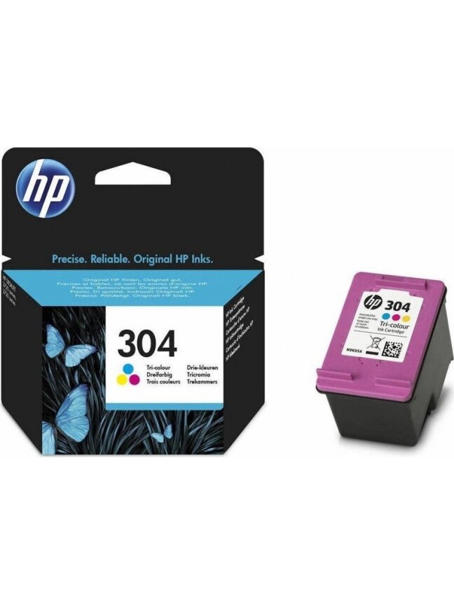Rašalinio spausdintuvo kasetė HP 304, spalvota 2 Rašalinio spausdintuvo kasetė HP 304, spalvota 2