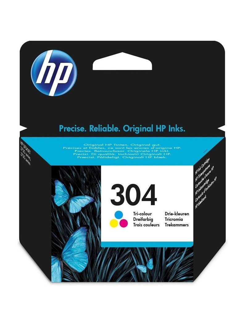 Rašalinio spausdintuvo kasetė HP 304, spalvota Rašalinio spausdintuvo kasetė HP 304, spalvota