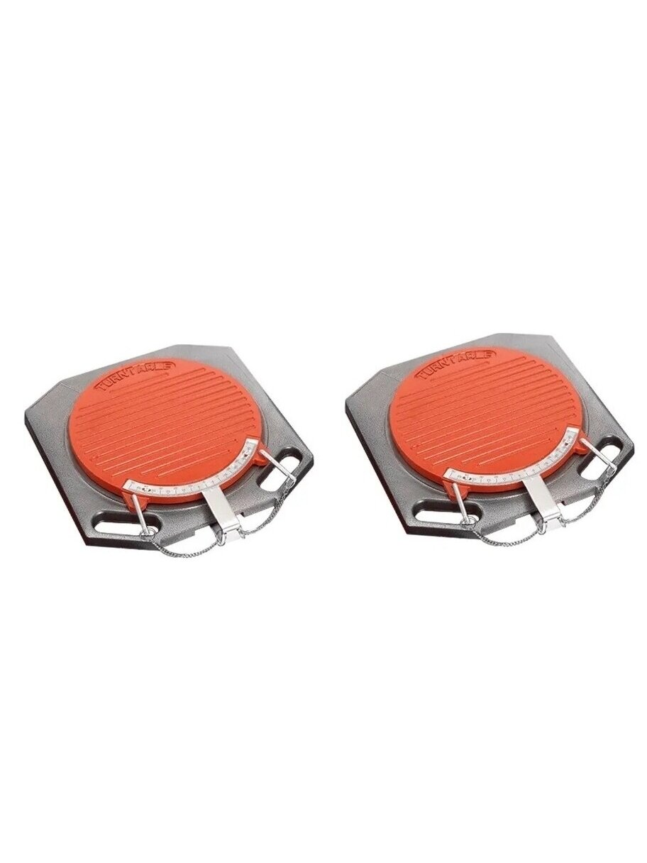 ⬡ Raudonų pasukimo platformų rinkinys (2 vnt.) (PLFS50RT, PULI) ⬡ Raudonų pasukimo platformų rinkinys (2 vnt.) (PLFS50RT, PULI)